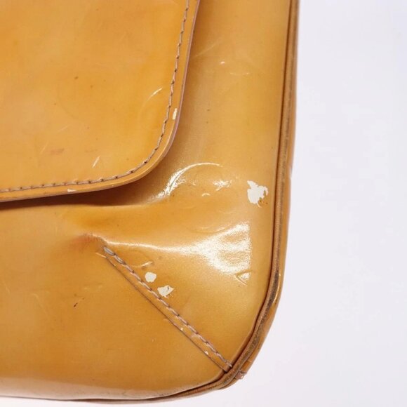 LOUIS VUITTON Vernis Thompson Street Bag Marshmallow Pink M91070 LV Auth 141078 - Picture 4 of 16